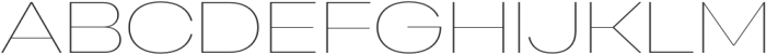 Gella Display Expanded Thin otf (100) Font UPPERCASE