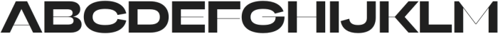 Gella Display ExtraExpanded Black otf (900) Font UPPERCASE