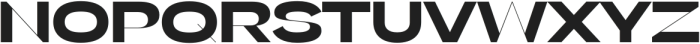 Gella Display ExtraExpanded Black otf (900) Font UPPERCASE