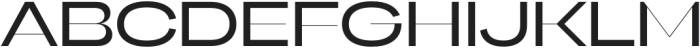Gella Display ExtraExpanded Medium otf (500) Font UPPERCASE