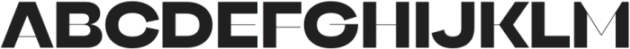 Gella Display SemiExpanded Black otf (900) Font UPPERCASE