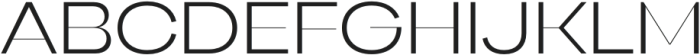Gella Display SemiExpanded Light otf (300) Font UPPERCASE