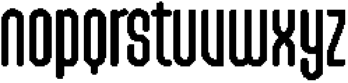 Gelugia Regular otf (400) Font LOWERCASE