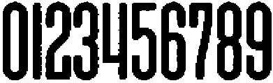 Gelugia Stamp otf (400) Font OTHER CHARS