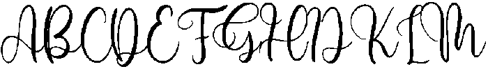 Gemboss otf (400) Font UPPERCASE