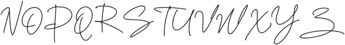 Gemiga Signature Regular otf (400) Font UPPERCASE