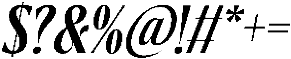 Gemino Serif Slanted otf (400) Font OTHER CHARS