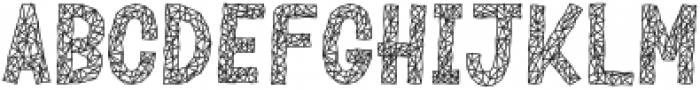 Gemora Scribble Regular otf (400) Font LOWERCASE