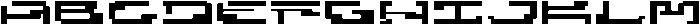 Gempx Glitch otf (400) Font UPPERCASE