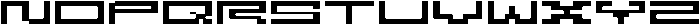 Gempx Regular otf (400) Font LOWERCASE