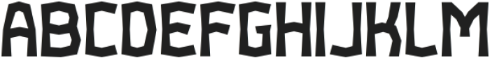 Gemrock Medium otf (500) Font UPPERCASE
