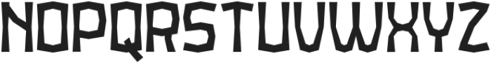 Gemrock Regular otf (400) Font UPPERCASE