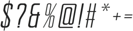 Gemsbuck 04 Regular Italic otf (400) Font OTHER CHARS