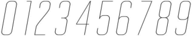 Gemsbuck 04 Thin Italic otf (100) Font OTHER CHARS