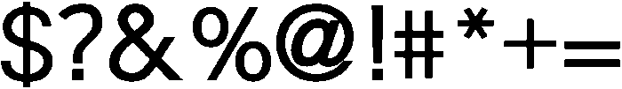 Gen otf (400) Font OTHER CHARS