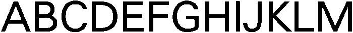 Gen otf (400) Font UPPERCASE