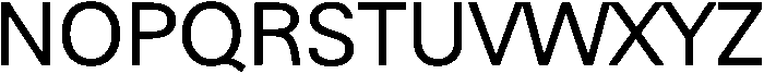 Gen otf (400) Font UPPERCASE