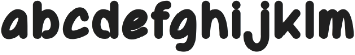 Gencar Regular ttf (400) Font LOWERCASE