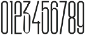 Gendar Light otf (300) Font OTHER CHARS