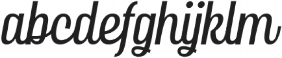 GendisScript-Regular otf (400) Font LOWERCASE