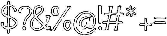 Genedi ttf (400) Font OTHER CHARS
