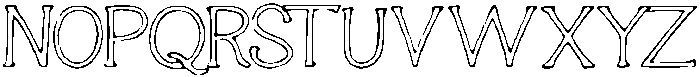 Genedi ttf (400) Font UPPERCASE