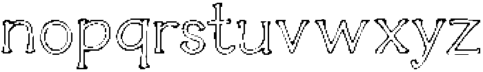 Genedi ttf (400) Font LOWERCASE
