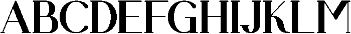 Genedic otf (400) Font UPPERCASE