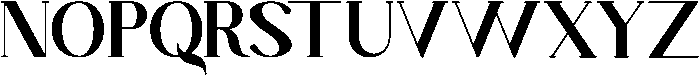Genedic otf (400) Font UPPERCASE
