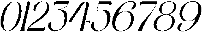Genekist Italic otf (400) Font OTHER CHARS