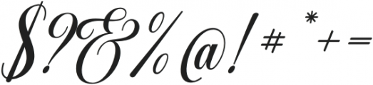 Generale Script Bold Italic Bold Italic otf (700) Font OTHER CHARS