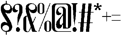 Generating Ecosystems Regular otf (400) Font OTHER CHARS