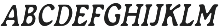 Generation 1970 Condensed Light Italic otf (300) Font UPPERCASE