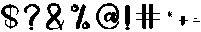 Generation Regular otf (400) Font OTHER CHARS