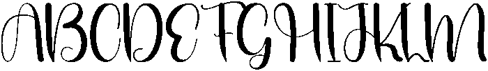 Generation Regular otf (400) Font UPPERCASE