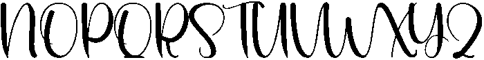 Generation Regular otf (400) Font UPPERCASE