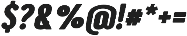 Genesa Black Italic otf (900) Font OTHER CHARS
