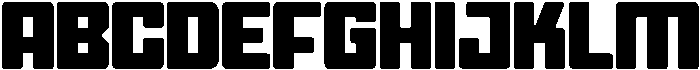 Genetic Regular otf (400) Font UPPERCASE