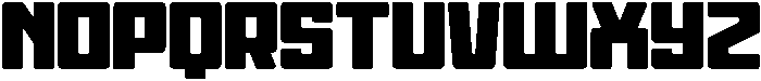 Genetic Regular otf (400) Font LOWERCASE