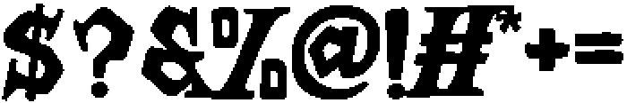 Genetiz Regular otf (400) Font OTHER CHARS