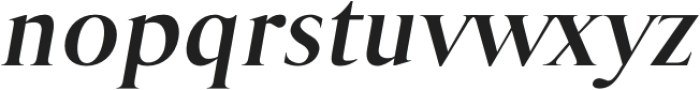 Geneva-Serif bold-italic otf (700) Font LOWERCASE