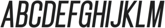 Genevra SemiBold Italic otf (600) Font UPPERCASE