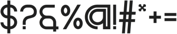 Genico Regular otf (400) Font OTHER CHARS