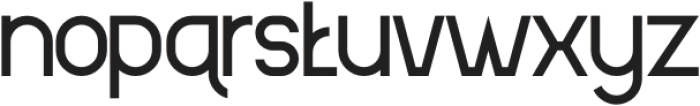 Genico Regular otf (400) Font LOWERCASE