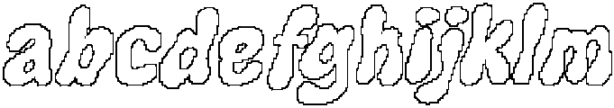 Genida Pixel Outline otf (400) FONT