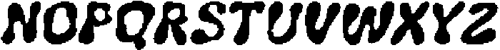 GenidaPixel-Regular otf (400) Font UPPERCASE