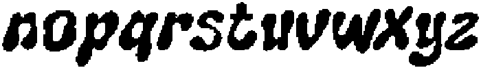 GenidaPixel-Regular otf (400) Font LOWERCASE