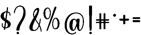 Genius Regular otf (400) Font OTHER CHARS