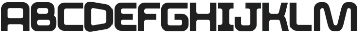Genius Techno Regular otf (400) Font UPPERCASE