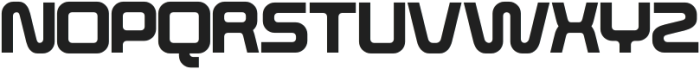 Genius Techno Regular otf (400) Font UPPERCASE